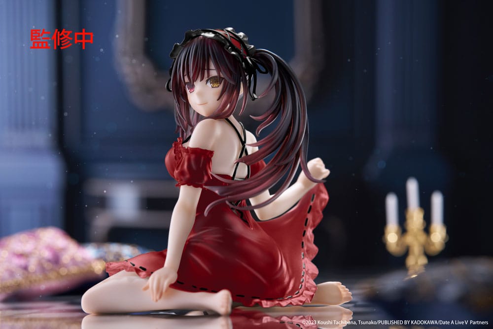 Date A Live V PVC Statue Desktop Cute Figure Kurumi Tokisaki Nightwear Ver. Renewal 13 cm        - Versand: 7 Tage nach Bestellung