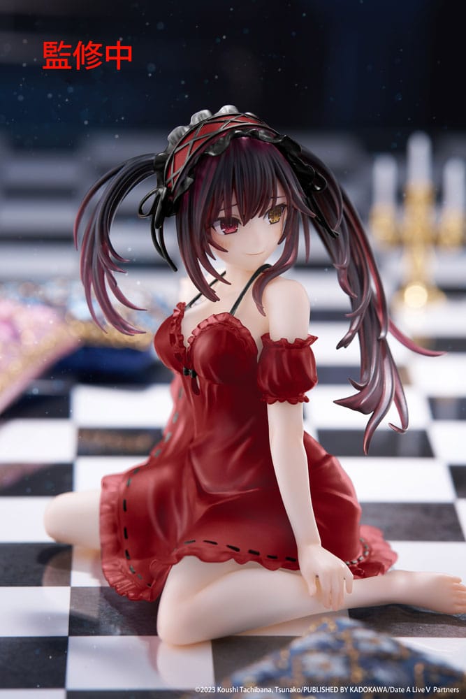 Date A Live V PVC Statue Desktop Cute Figure Kurumi Tokisaki Nightwear Ver. Renewal 13 cm        - Versand: 7 Tage nach Bestellung