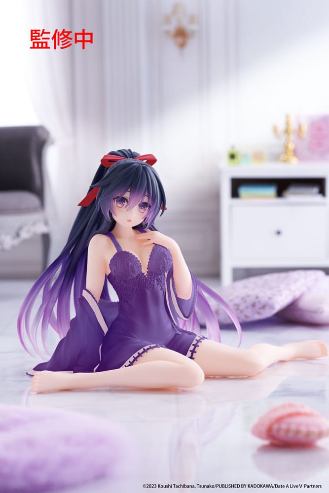 Date A Live V PVC Statue Desktop Cute Figure Tohka Yatogami Nightwear Ver. Renewal 13 cm        - Versand: 7 Tage nach Bestellung