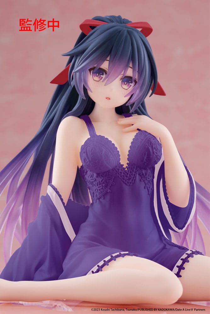 Date A Live V PVC Statue Desktop Cute Figure Tohka Yatogami Nightwear Ver. Renewal 13 cm        - Versand: 7 Tage nach Bestellung