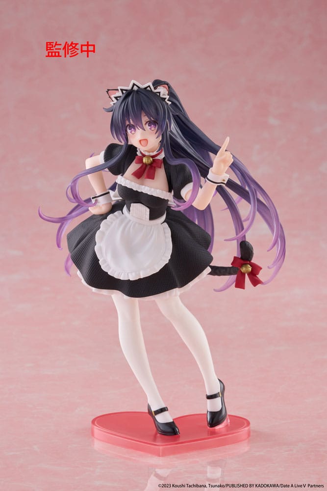 Date A Live V Coreful PVC Statue Tohka Yatogami Cat Ear Maid Ver. 18 cm    - Versand: 7 Tage nach Bestellung