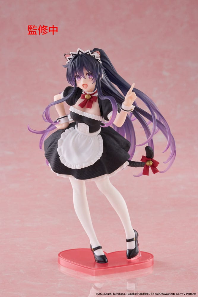 Date A Live V Coreful PVC Statue Tohka Yatogami Cat Ear Maid Ver. 18 cm    - Versand: 7 Tage nach Bestellung