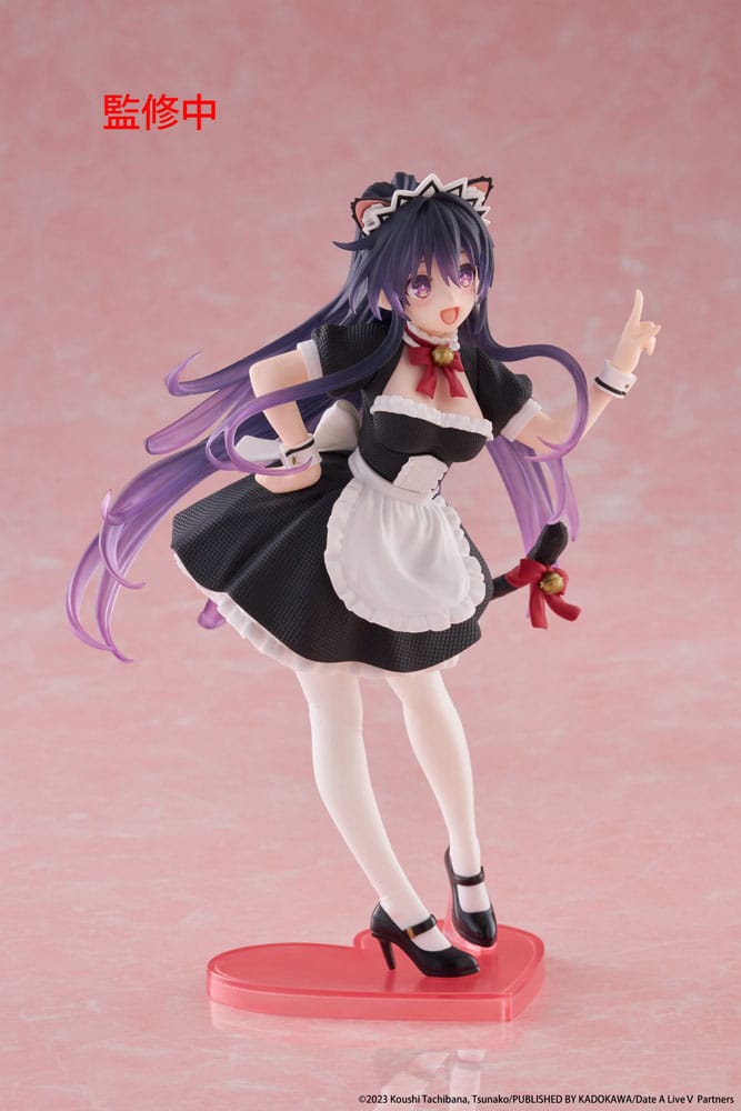 Date A Live V Coreful PVC Statue Tohka Yatogami Cat Ear Maid Ver. 18 cm    - Versand: 7 Tage nach Bestellung