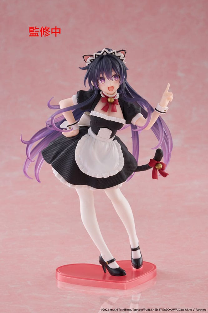Date A Live V Coreful PVC Statue Tohka Yatogami Cat Ear Maid Ver. 18 cm    - Versand: 7 Tage nach Bestellung