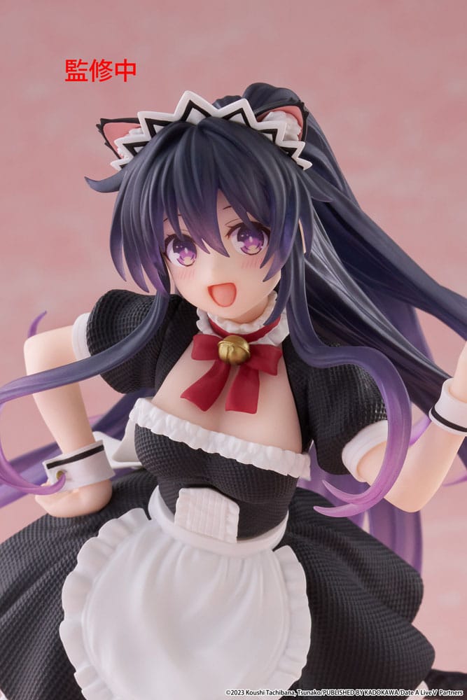 Date A Live V Coreful PVC Statue Tohka Yatogami Cat Ear Maid Ver. 18 cm    - Versand: 7 Tage nach Bestellung