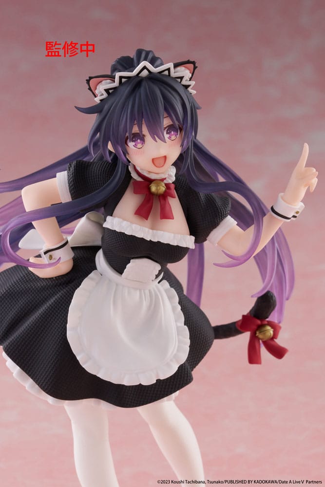 Date A Live V Coreful PVC Statue Tohka Yatogami Cat Ear Maid Ver. 18 cm    - Versand: 7 Tage nach Bestellung