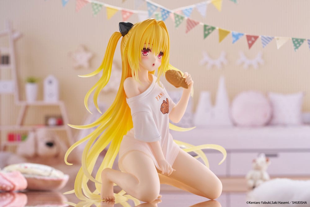 To Love-Ru Darkness PVC Statue Desktop Cute Figure Golden Darkness Roomwear Ver. 13 cm       - Preorder - ETA: 25.01.2026