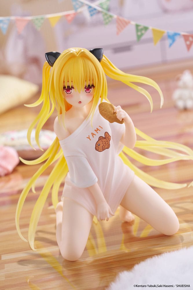 To Love-Ru Darkness PVC Statue Desktop Cute Figure Golden Darkness Roomwear Ver. 13 cm       - Preorder - ETA: 25.01.2026
