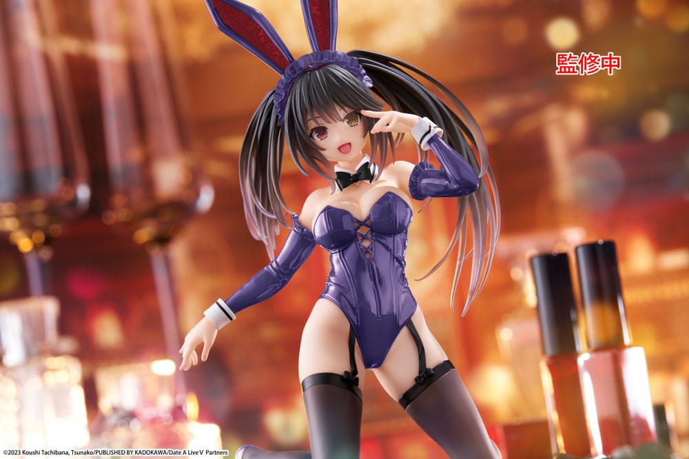 Date A Live V PVC Statue Desktop Cute Figure Kurumi Tokisaki Bunny Ver. Renewal 13 cm         - Versand: 7 Tage nach Bestellung
