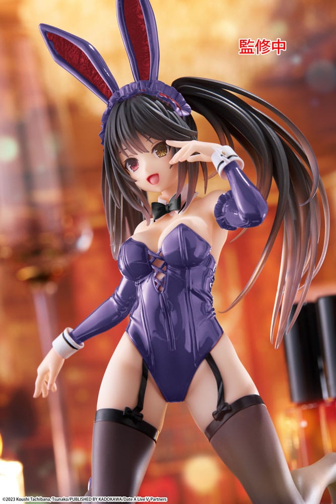Date A Live V PVC Statue Desktop Cute Figure Kurumi Tokisaki Bunny Ver. Renewal 13 cm         - Versand: 7 Tage nach Bestellung