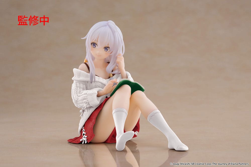 Wandering Witch: The Journey of Elaina PVC Statue Desktop Cute Figure Elaina Casual Clothes Ver. Renewal 13 cm       - Versand: 7 Tage nach Bestellung