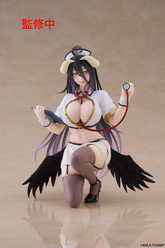 Overlord PVC Statue Desktop Cute Figure Albedo Nurse Ver. Renewal 13 cm       - Preorder - ETA: 25.03.2026