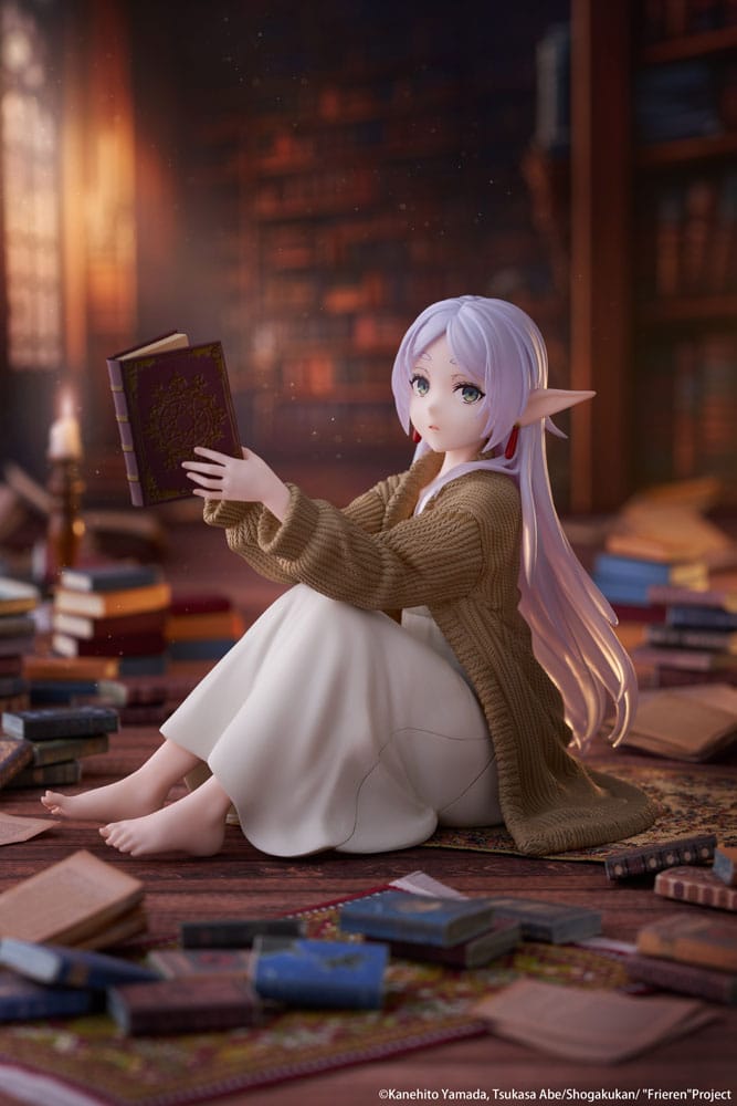 Frieren: Beyond Journey's End PVC Statue Desktop Cute Figure Frieren Roomwear Ver. 13 cm        - Versand: 7 Tage nach Bestellung