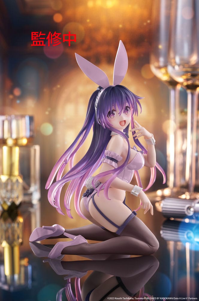 Date A Live PVC Statue Desktop Cute Figure Tohka Yatogami (Bunny Ver.) Renewal 13 cm         - Versand: 7 Tage nach Bestellung