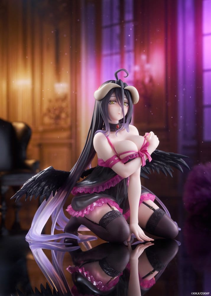Overlord Desktop Cute PVC Figur Albedo (Negligee ver.) 13 cm - Preorder - ETA: 25.07.2026