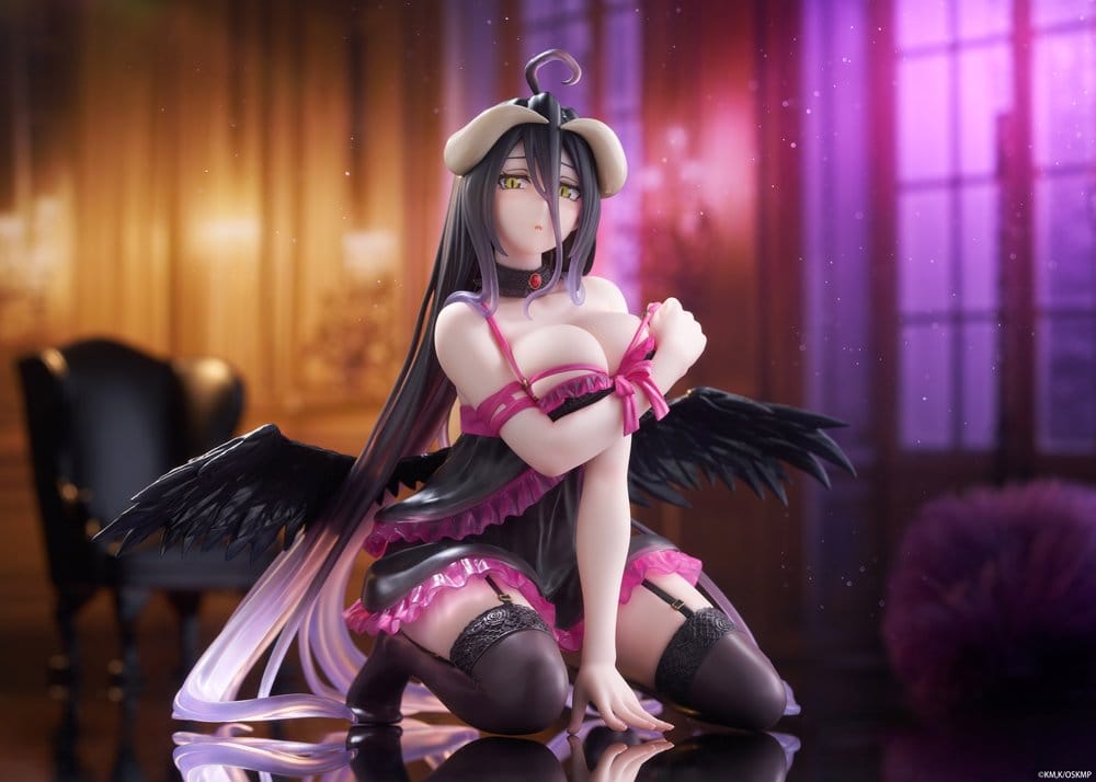 Overlord Desktop Cute PVC Figur Albedo (Negligee ver.) 13 cm - Preorder - ETA: 25.07.2026