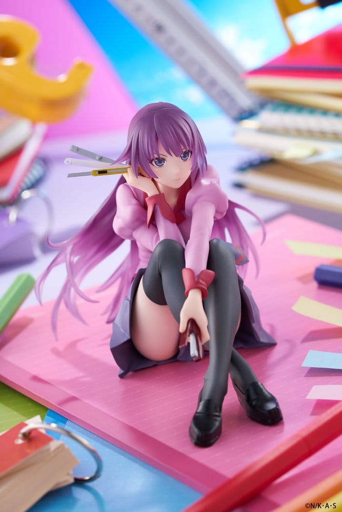 Monogatari PVC Statue Desktop Cute Figure Hitagi Senjougahara 13 cm   - Preorder - ETA: 23.08.2026