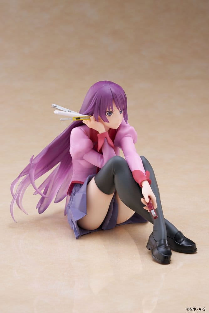 Monogatari PVC Statue Desktop Cute Figure Hitagi Senjougahara 13 cm   - Preorder - ETA: 23.08.2026