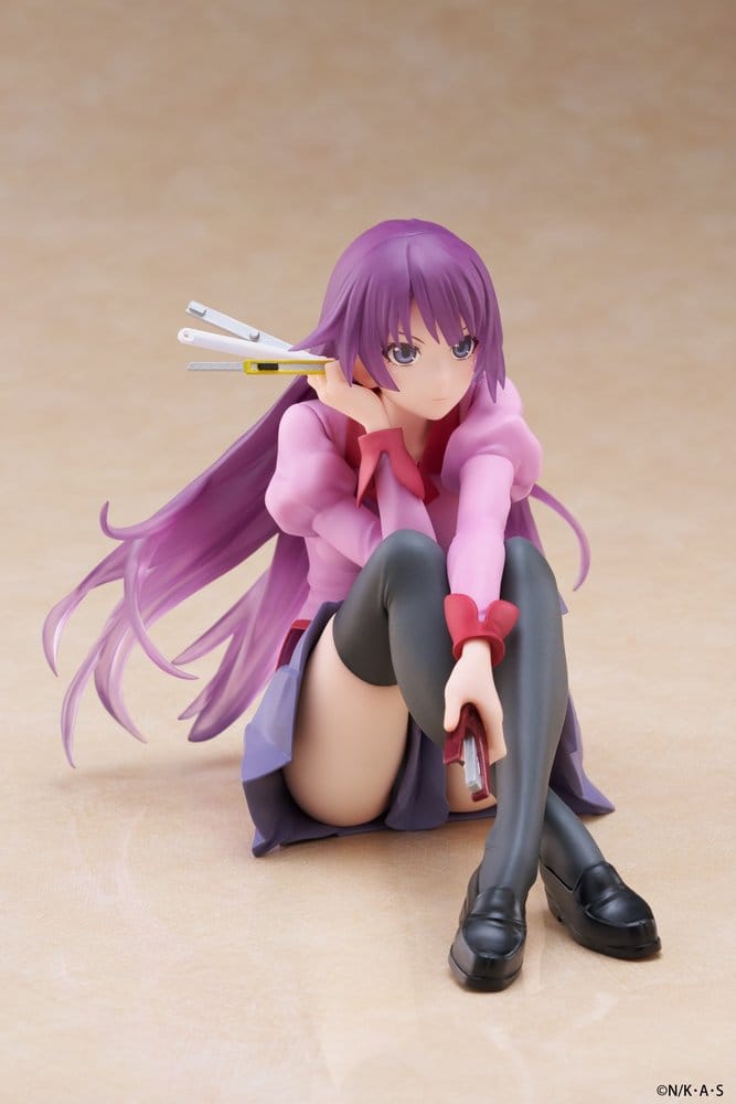 Monogatari PVC Statue Desktop Cute Figure Hitagi Senjougahara 13 cm   - Preorder - ETA: 23.08.2026