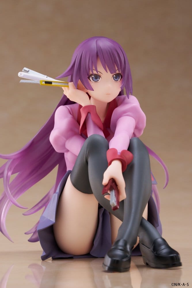 Monogatari PVC Statue Desktop Cute Figure Hitagi Senjougahara 13 cm   - Preorder - ETA: 23.08.2026