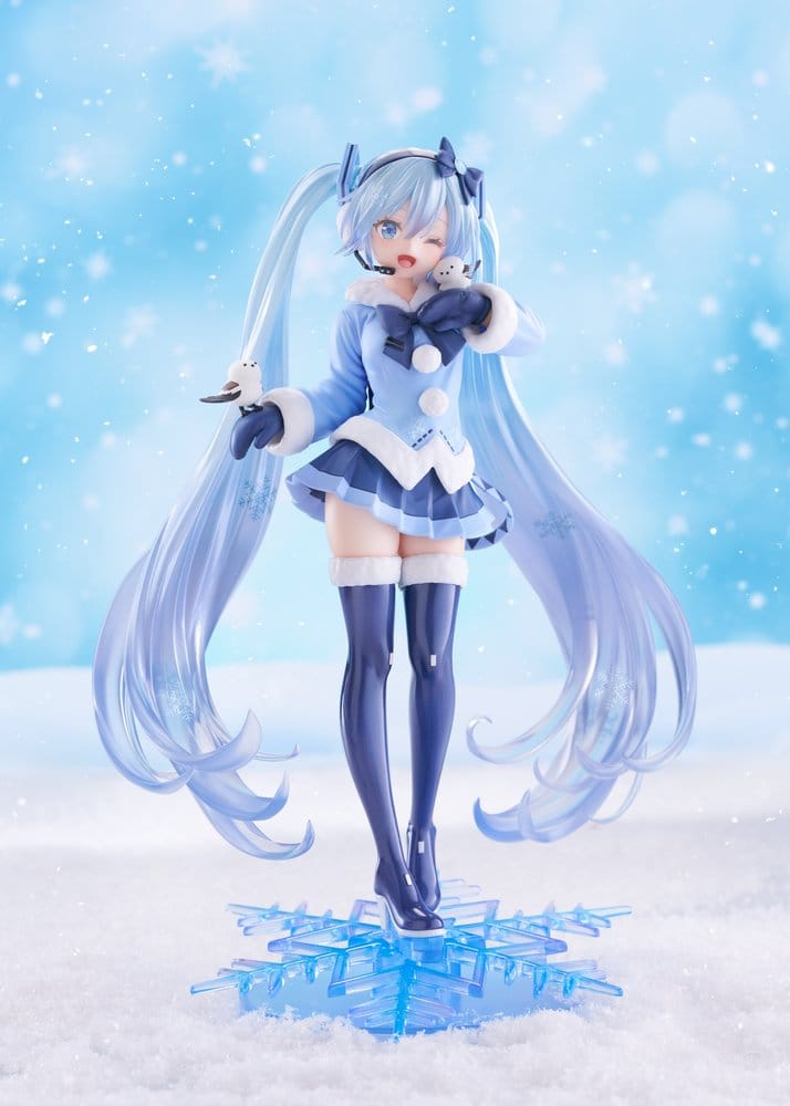 Hatsune Miku AMP+ PVC Figur Snow Miku All Stars 2012 Ver. 25 cm - Preorder - ETA: 25.11.2026