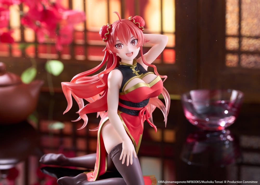 Mushoku Tensei: Jobless Reincarnation Desktop Cute PVC Figur Eris Greyrat (Chinese Dress Ver.) 13 cm - Preorder - ETA: 25.02.2027