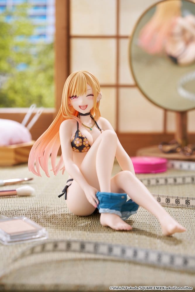My Dress-Up Darling Desktop Cute PVC Figur Marin Kitagawa (Measured Swimsuit Ver.) Reissue 13 cm - Preorder - ETA: 25.01.2027