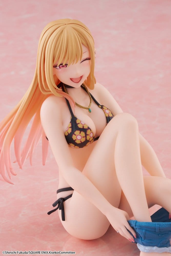 My Dress-Up Darling Desktop Cute PVC Figur Marin Kitagawa (Measured Swimsuit Ver.) Reissue 13 cm - Preorder - ETA: 25.01.2027