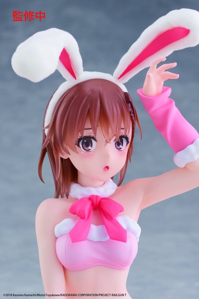 A Certain Scientific Railgun Moflock PVC Figur Mikoto Misaka (Fluffy Bunny Ver.) 13 cm - Preorder - ETA: 24.12.2026