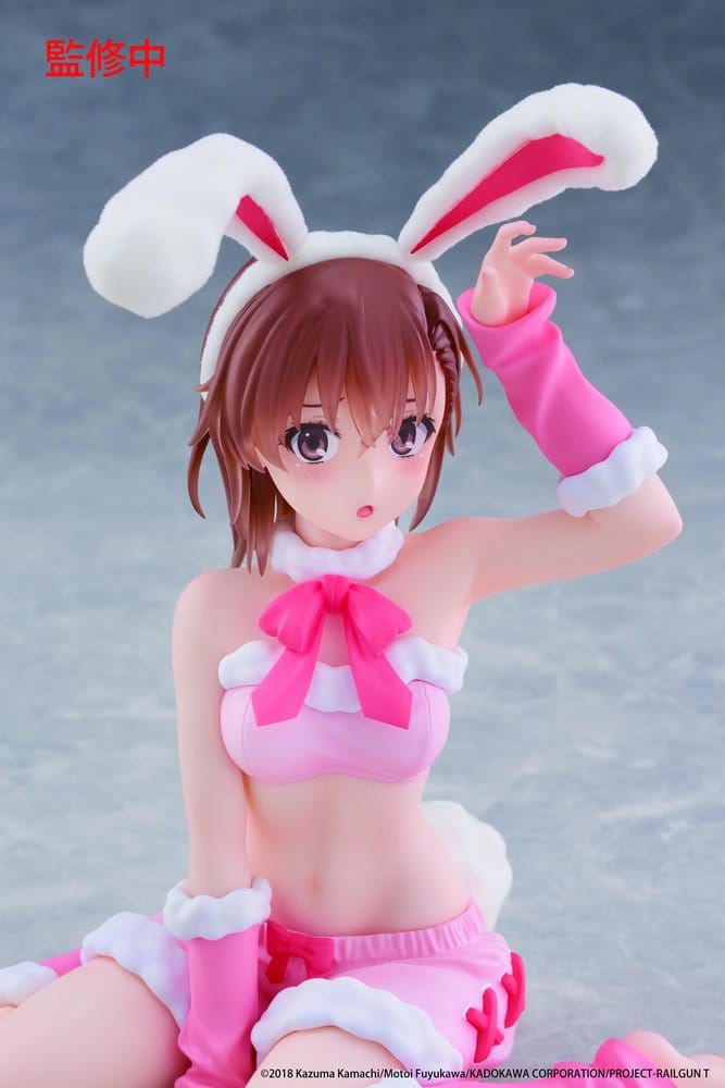 A Certain Scientific Railgun Moflock PVC Figur Mikoto Misaka (Fluffy Bunny Ver.) 13 cm - Preorder - ETA: 24.12.2026