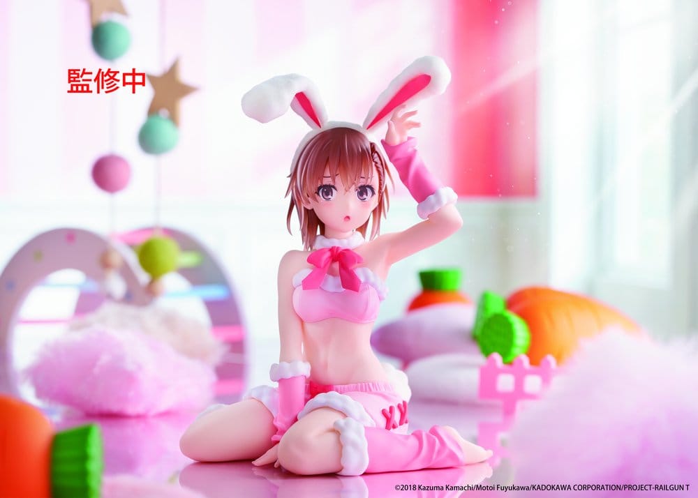 A Certain Scientific Railgun Moflock PVC Figur Mikoto Misaka (Fluffy Bunny Ver.) 13 cm - Preorder - ETA: 24.12.2026