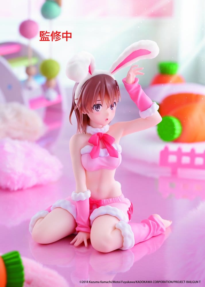 A Certain Scientific Railgun Moflock PVC Figur Mikoto Misaka (Fluffy Bunny Ver.) 13 cm - Preorder - ETA: 24.12.2026