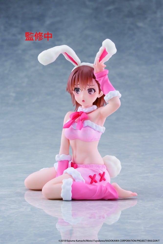A Certain Scientific Railgun Moflock PVC Figur Mikoto Misaka (Fluffy Bunny Ver.) 13 cm - Preorder - ETA: 24.12.2026
