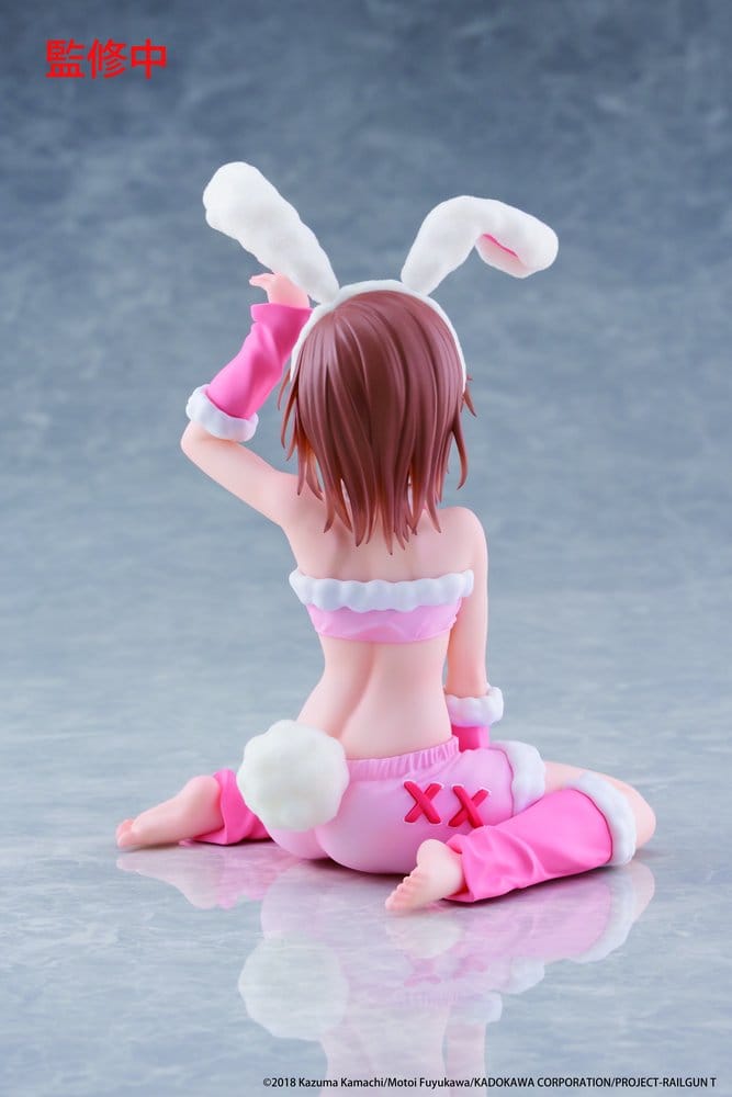 A Certain Scientific Railgun Moflock PVC Figur Mikoto Misaka (Fluffy Bunny Ver.) 13 cm - Preorder - ETA: 24.12.2026
