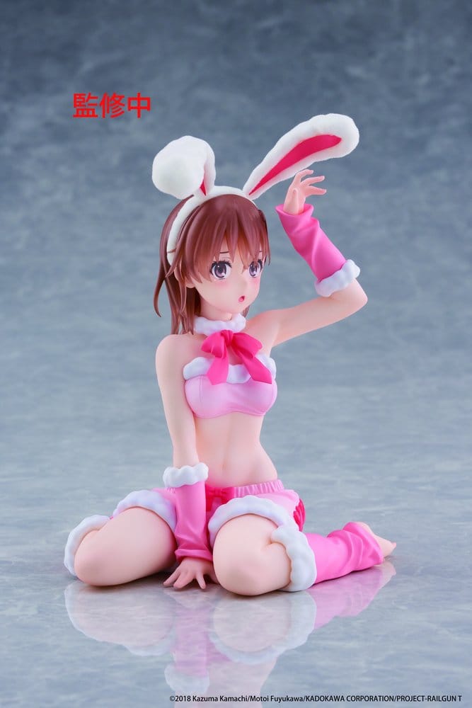 A Certain Scientific Railgun Moflock PVC Figur Mikoto Misaka (Fluffy Bunny Ver.) 13 cm - Preorder - ETA: 24.12.2026