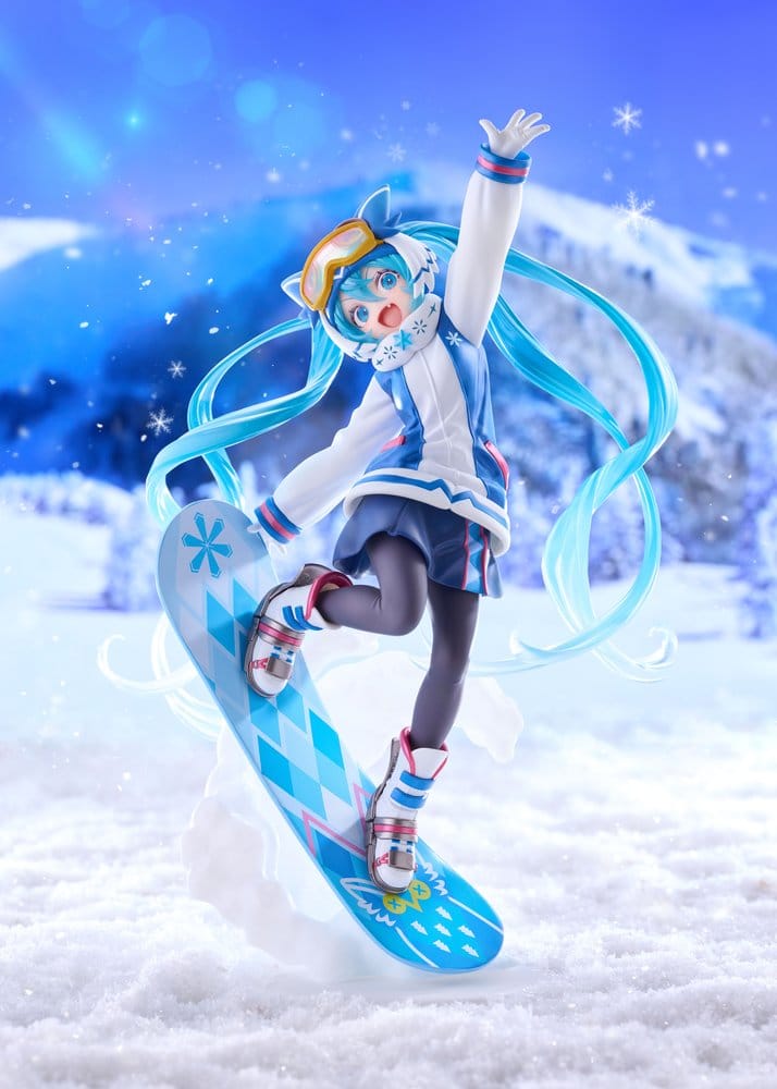 Hatsune Miku AMP+ PVC Figur Snow Miku All Stars 2016 Ver. 23 cm - Preorder - ETA: 25.02.2027