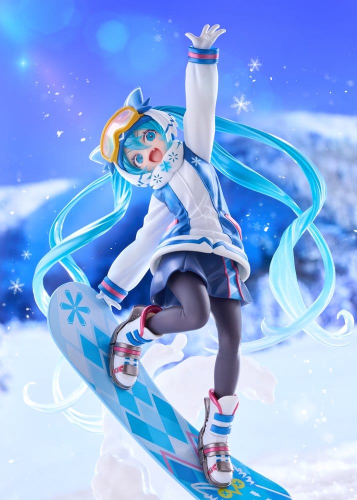 Hatsune Miku AMP+ PVC Figur Snow Miku All Stars 2016 Ver. 23 cm - Preorder - ETA: 25.02.2027