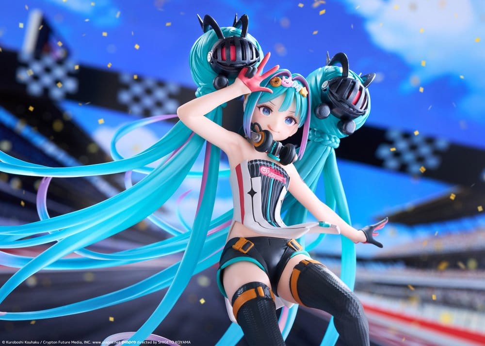 Hatsune Miku Taito Kuji PVC Figur Racing Miku 2026 Ver. Original 18 cm - Preorder - ETA: 25.02.2027