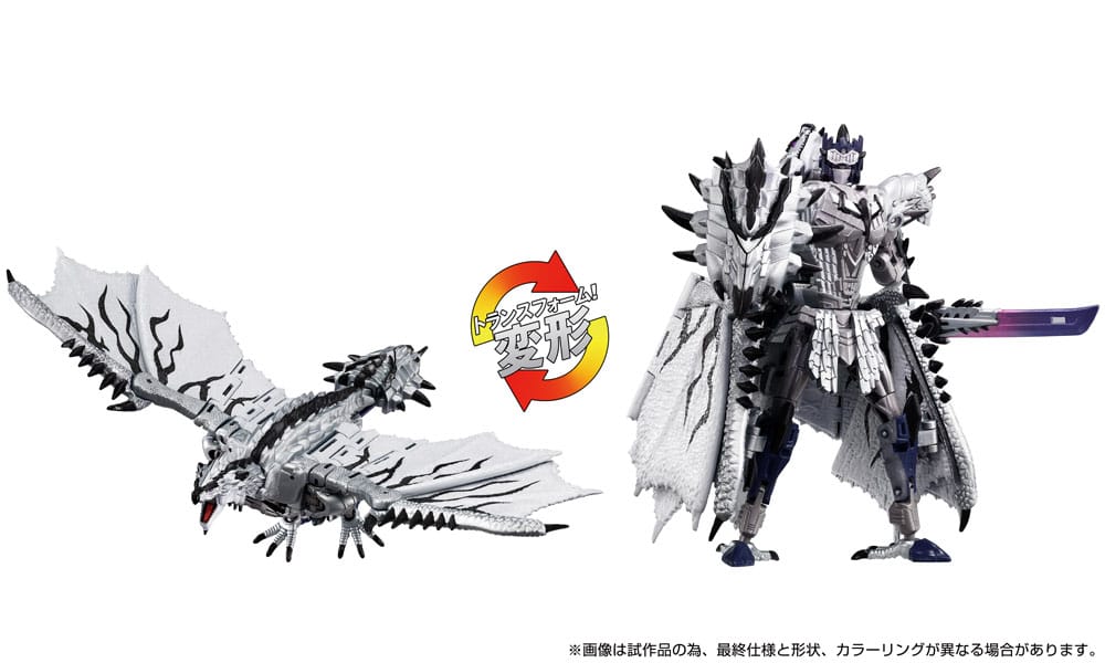 Transformers Team-Up Series Actionfigur Monster Hunter Silver Rathalos Prime 13 cm - Preorder - ETA: 01.01.2026