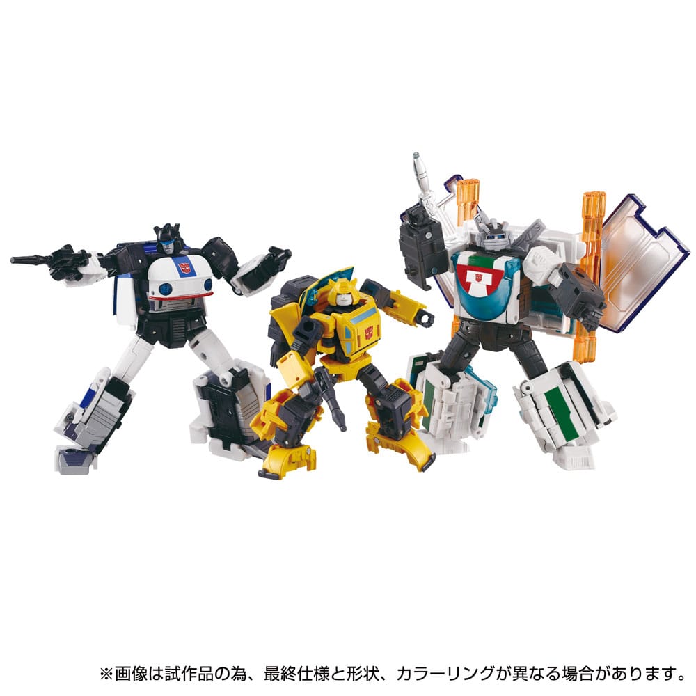 Transformers Dramatic Capture Series Actionfiguren 3er-Pack Cybertron Chase - Preorder - ETA: 01.01.2026