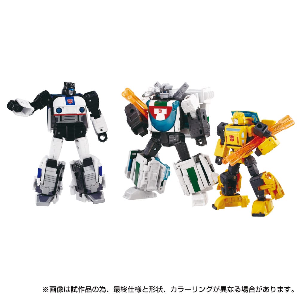 Transformers Dramatic Capture Series Actionfiguren 3er-Pack Cybertron Chase - Preorder - ETA: 01.01.2026