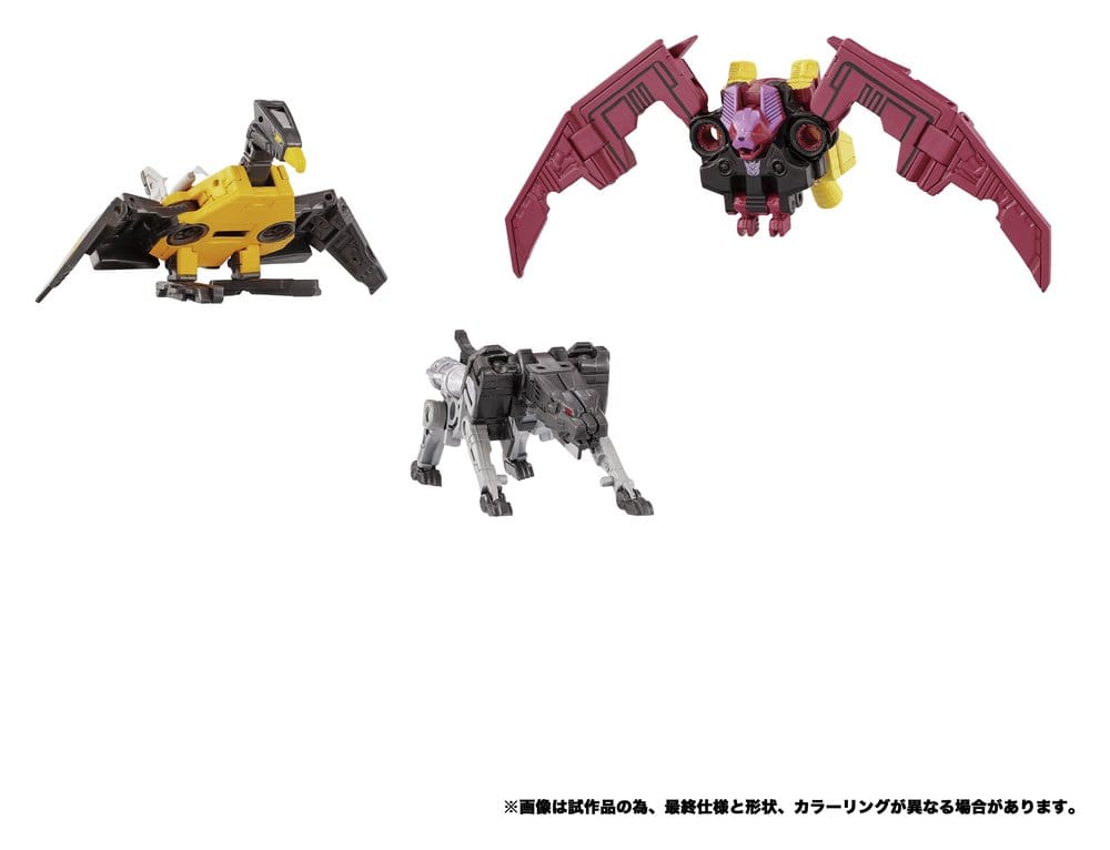 Transformers MPG Actionfiguren 3er-Pack MPG-22 Jaguar & Buzzsaw & Ratbat - Preorder - ETA: 25.10.2026