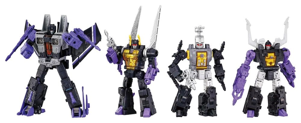 Transformers Dramatic Capture Series Actionfiguren 4er-Pack Decepticons Part 2 - Preorder - ETA: 25.07.2026