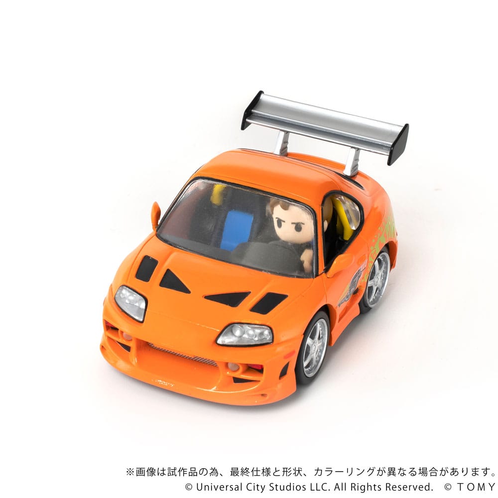Fast & Furious Q-Village Fahrzeug mit Minifigur Toyota Supra JZA80 9 cm - Preorder - ETA: 25.05.2026