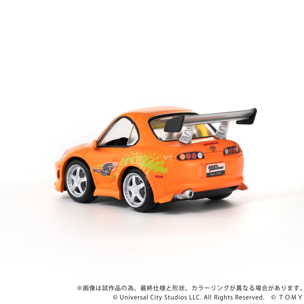Fast & Furious Q-Village Fahrzeug mit Minifigur Toyota Supra JZA80 9 cm - Preorder - ETA: 25.05.2026