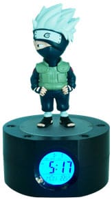 Naruto Shippuden Wecker mit Leuchtfunktion Kakashi 18 cm - Versand: 5-7 Tage nach Bestellung