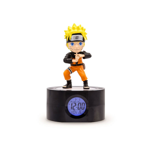 Naruto Shippuden Wecker mit Leuchtfunktion Naruto 18 cm - Versand: 5-7 Tage nach Bestellung