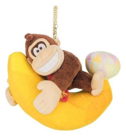 Donkey Kong Bananza Schlüsselanhänger Donkey Kong & Banandium Jumbo 22 cm - Preorder - ETA: 24.12.2026