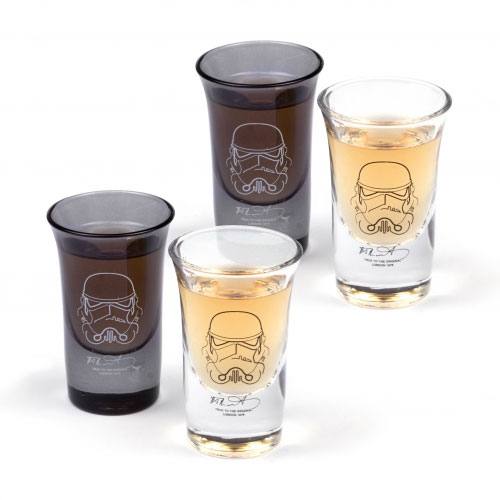Original Stormtrooper Schnapsgläser 4er-Pack  - Preorder - ETA: 25.09.2026