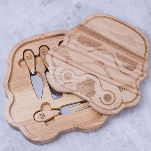 Original Stormtrooper Käsebrett & Messer Set - Versand: 7 Tage nach Bestellung